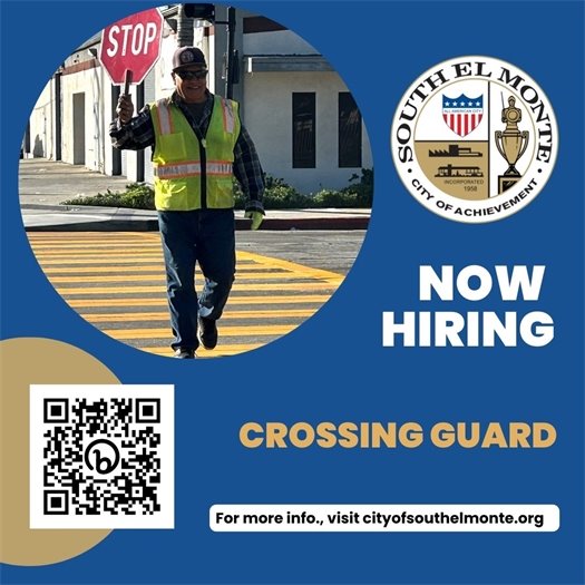 Crossing Guard Job Opening Announcement 